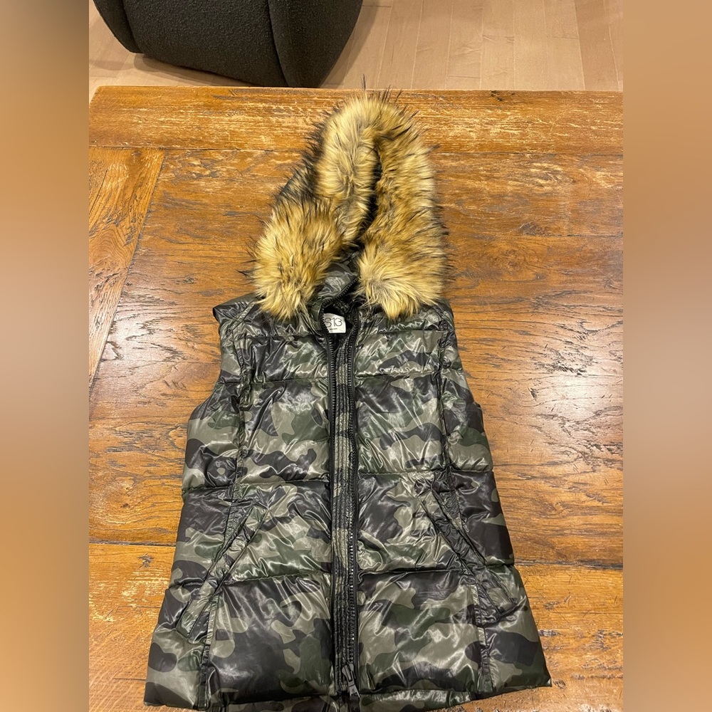 S13 New York Camofaluge Puffer Vest
